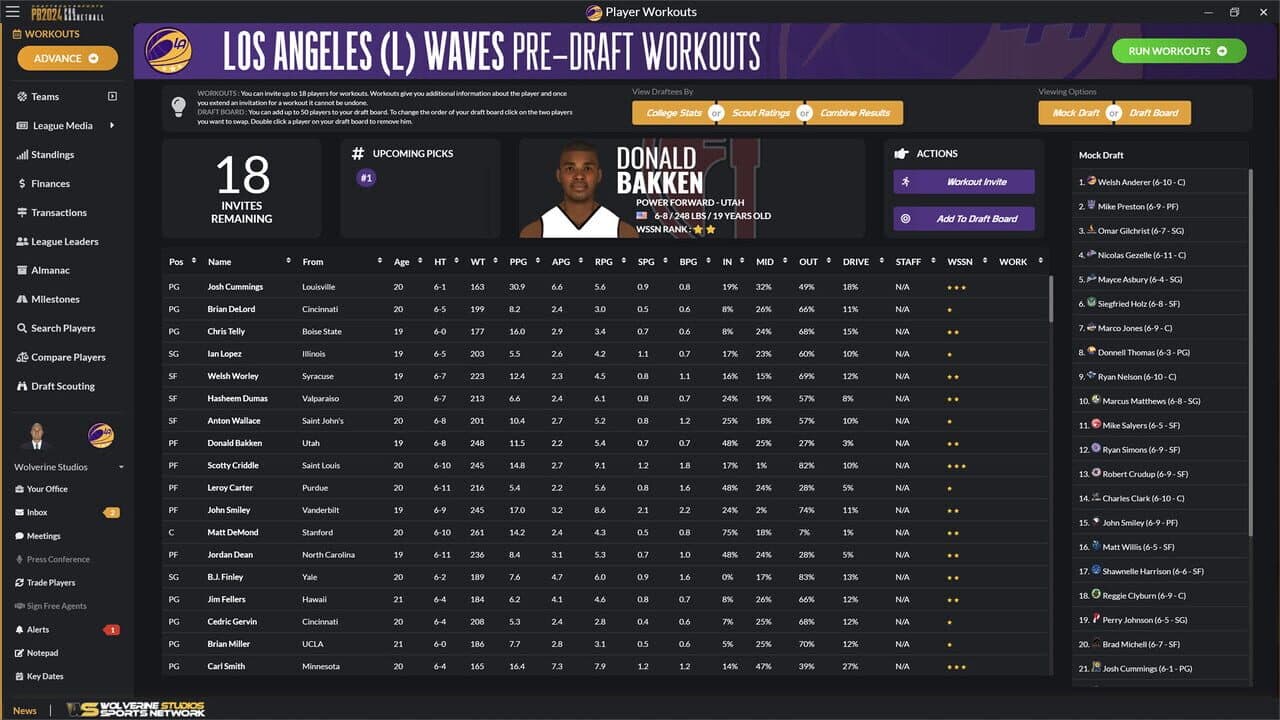 Draft Day Sports: Pro Basketball 2024 thumbnail 10