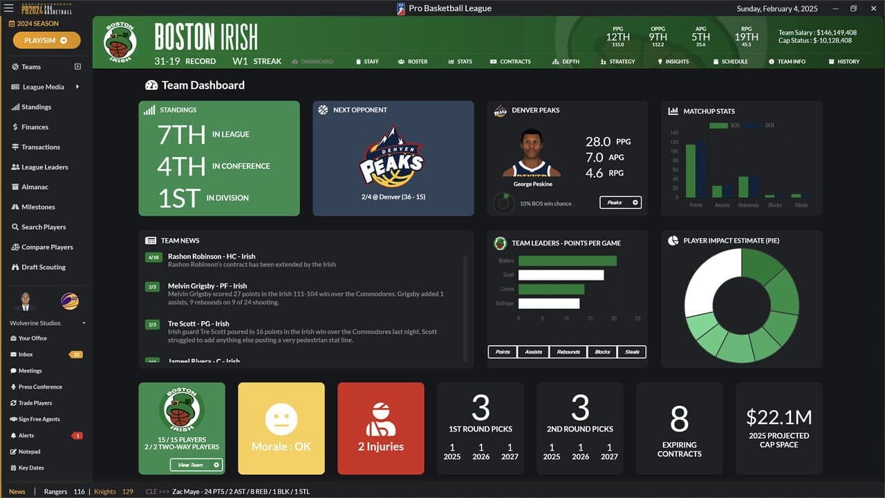 Draft Day Sports: Pro Basketball 2024 thumbnail 2