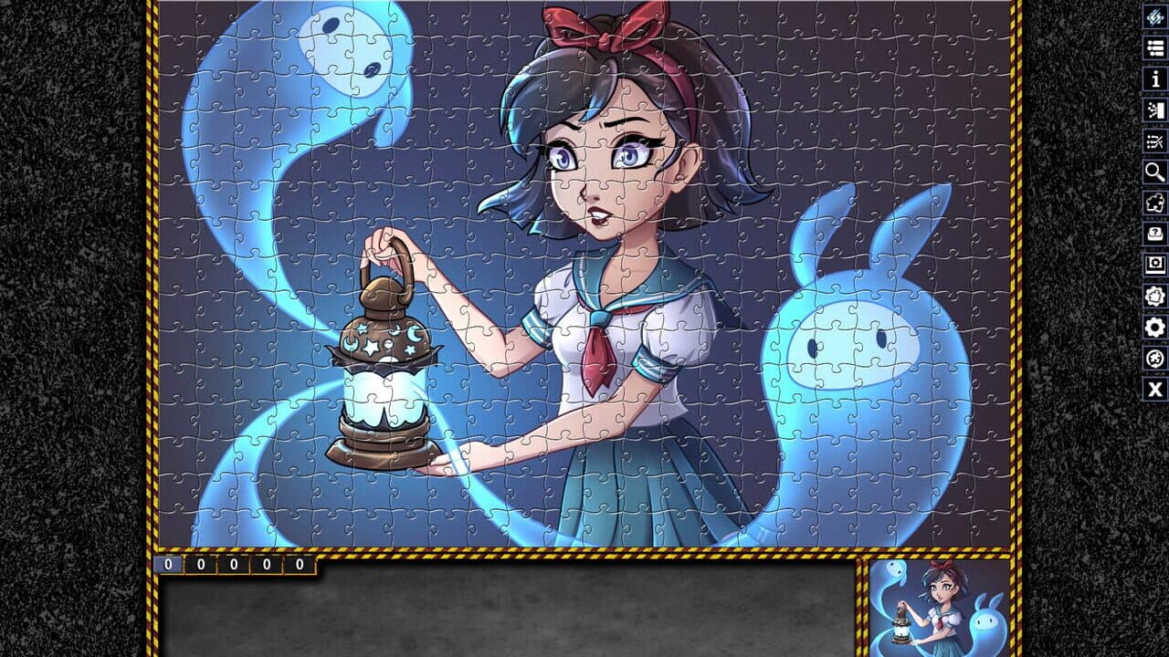 Pixel Puzzles: Illustrations & Anime - Jigsaw Pack: Halloween screenshot 1