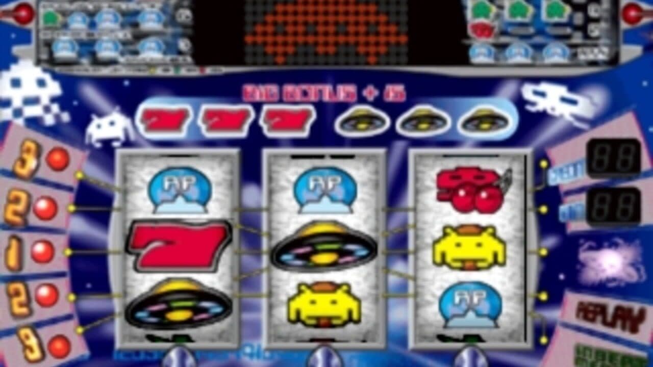 Hissatsu Pachi-Slot Station 5: Invaders 2000 screenshot 1