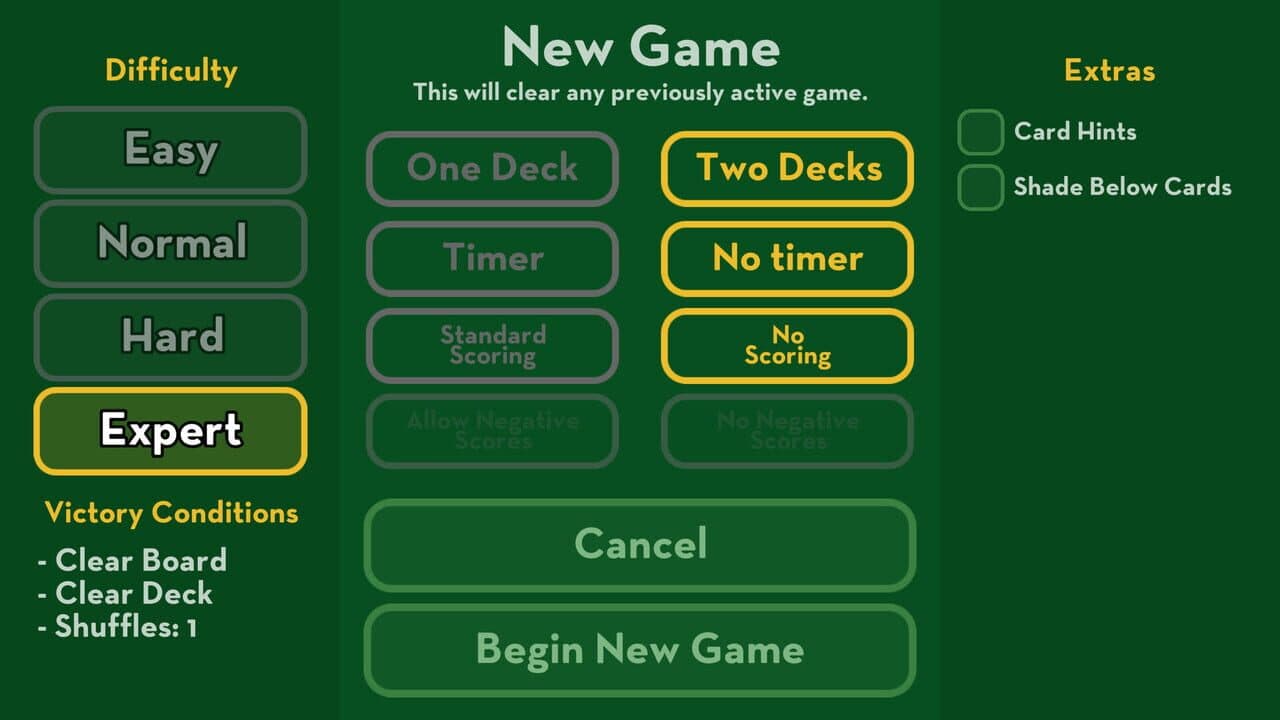 Big Klondike: Pyramid screenshot 1