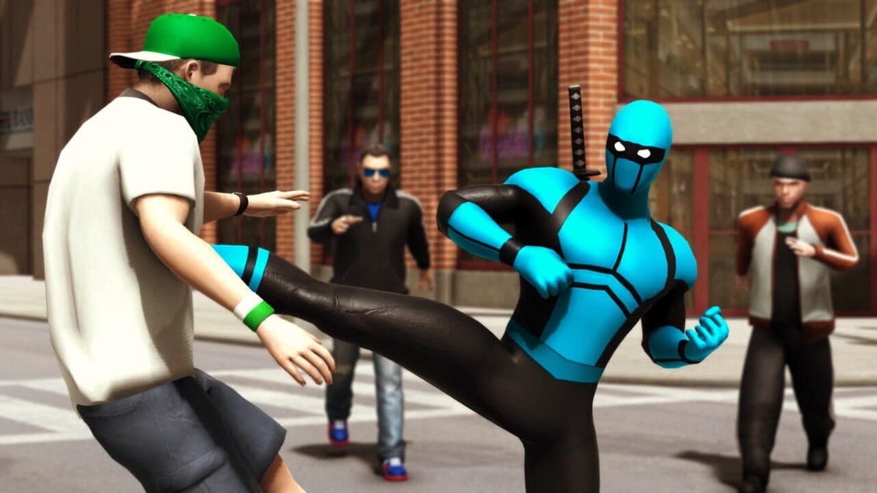 Blue Ninja: Superhero Game thumbnail 5