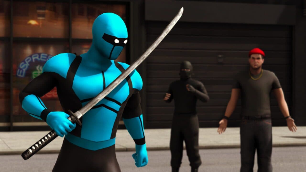 Blue Ninja: Superhero Game thumbnail 6