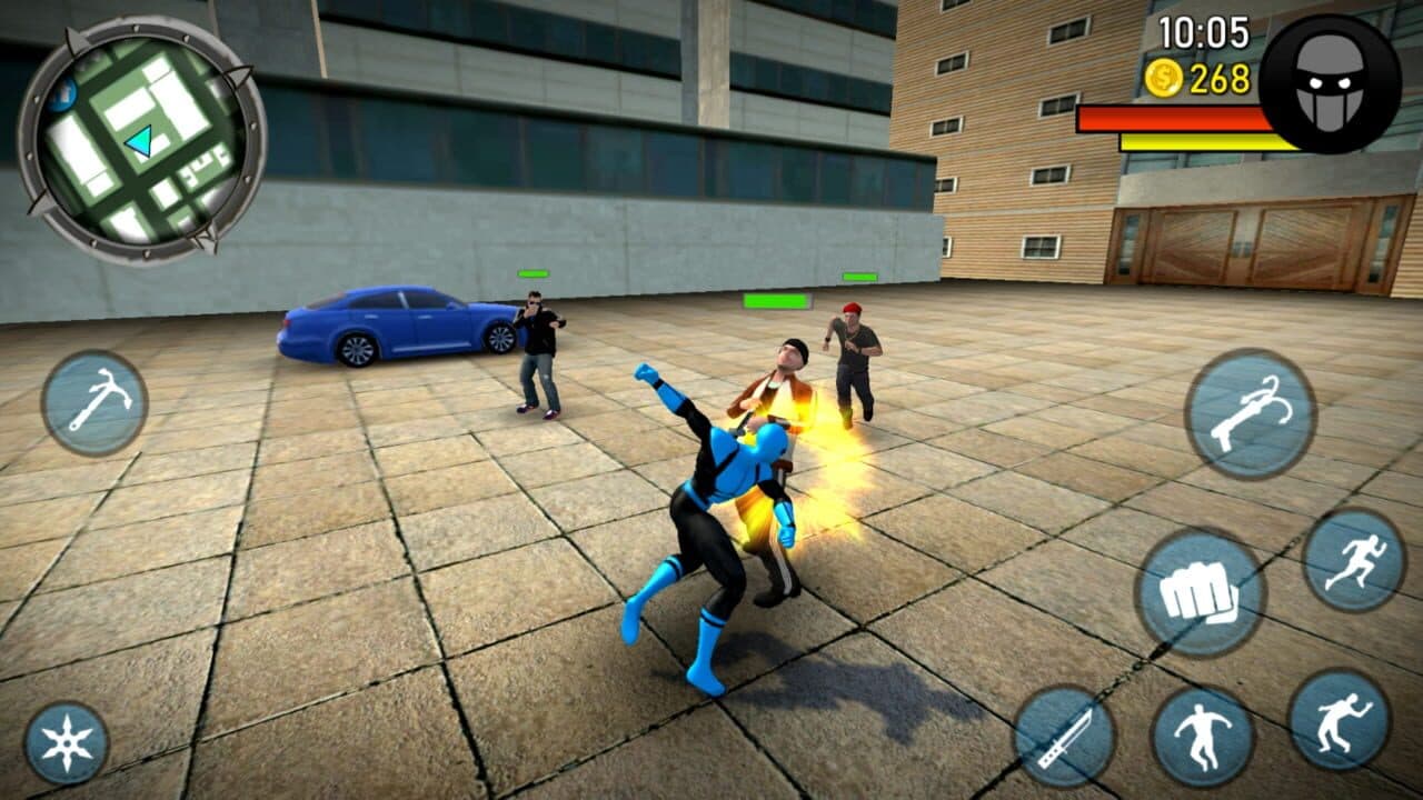 Blue Ninja: Superhero Game thumbnail 7