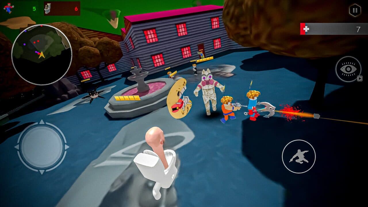Skibidi Shooter: Survival FPS screenshot 1