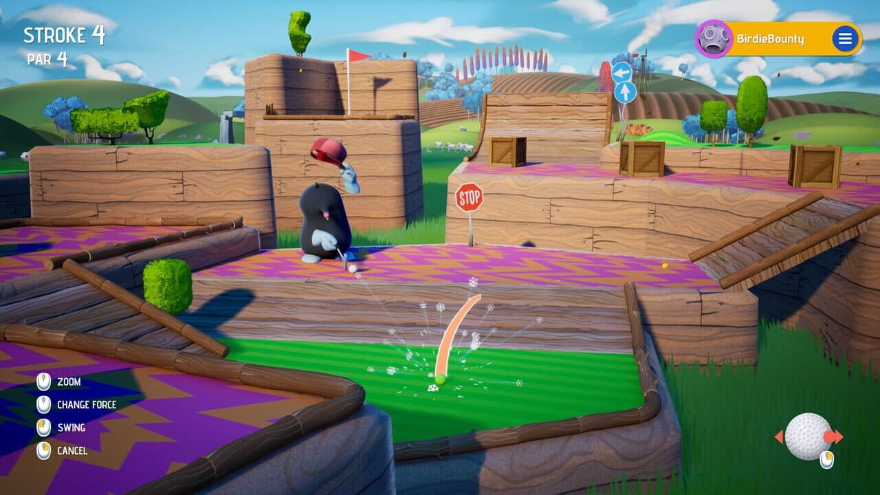 Minigolf Galaxy: Green Valley screenshot 1