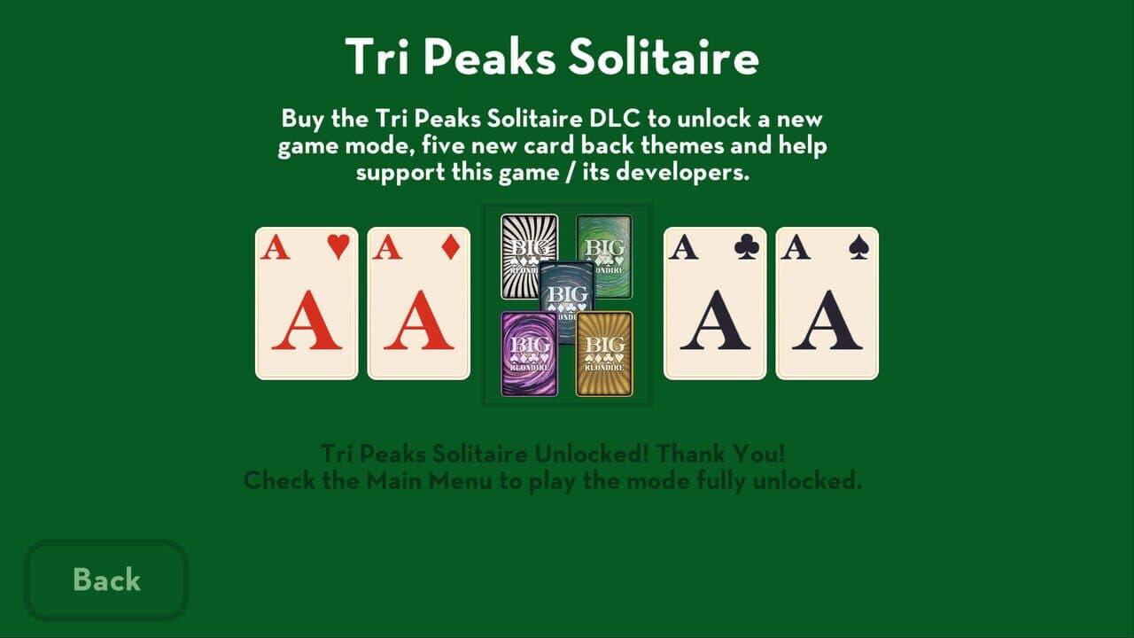 Big Klondike: Tri Peaks Solitaire thumbnail 4