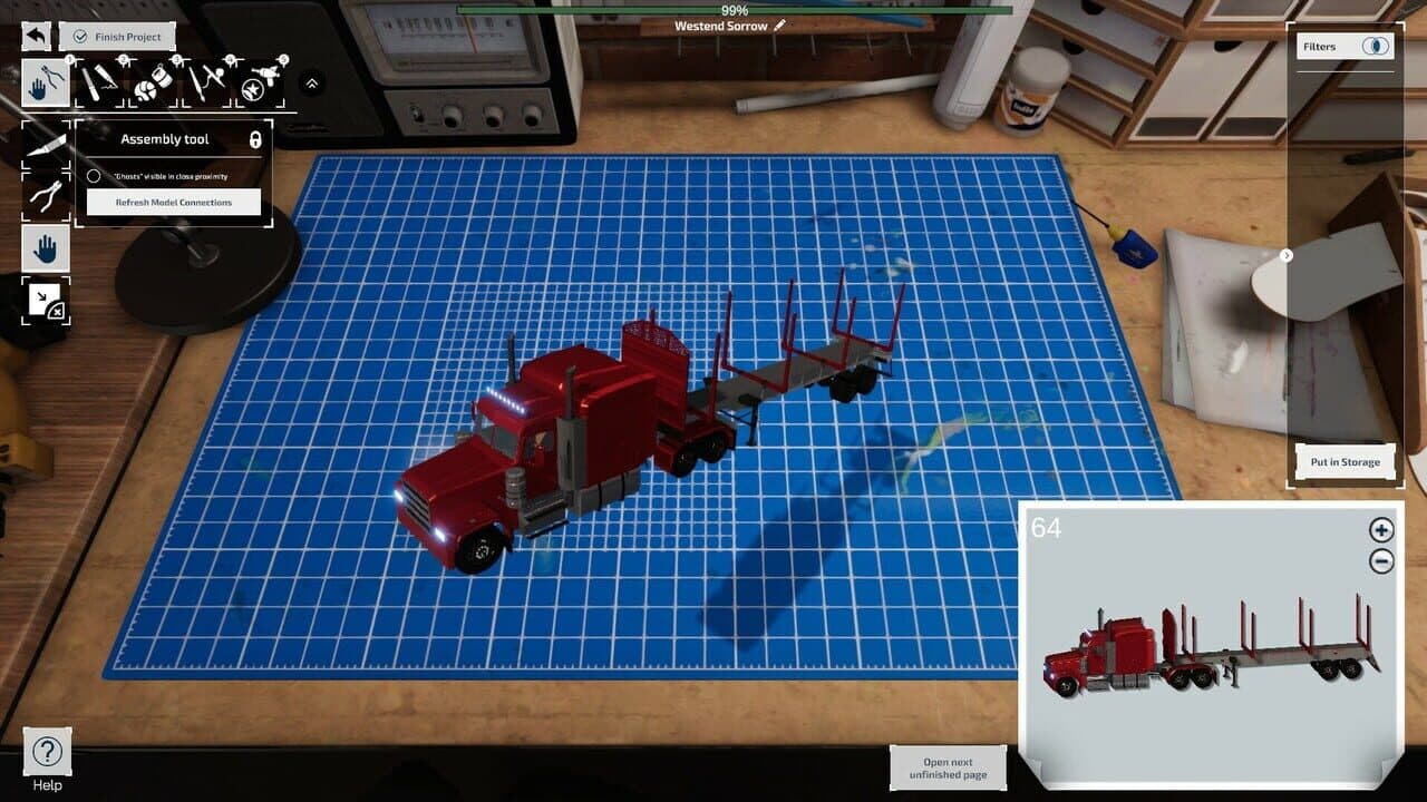 Model Builder: Alaskan Road Truckers screenshot 1