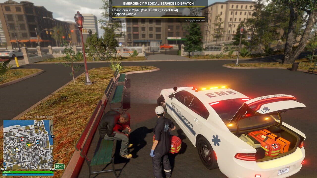 Flashing Lights: Thunder Sport Sedan Pack (Police, Fire, EMS) thumbnail 3