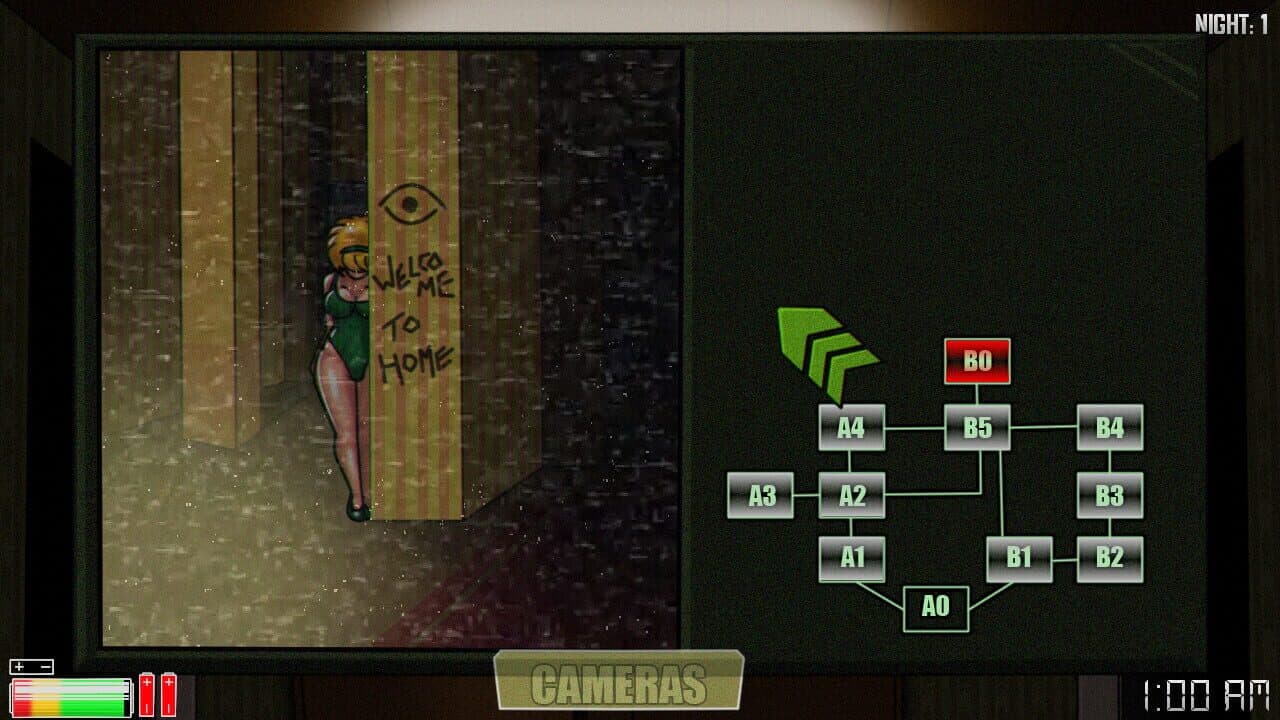 Five Nights at Backrooms: Waifu Edition screenshot 1