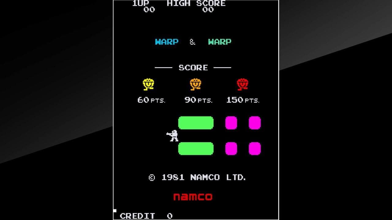 Arcade Archives: Warp & Warp thumbnail 5
