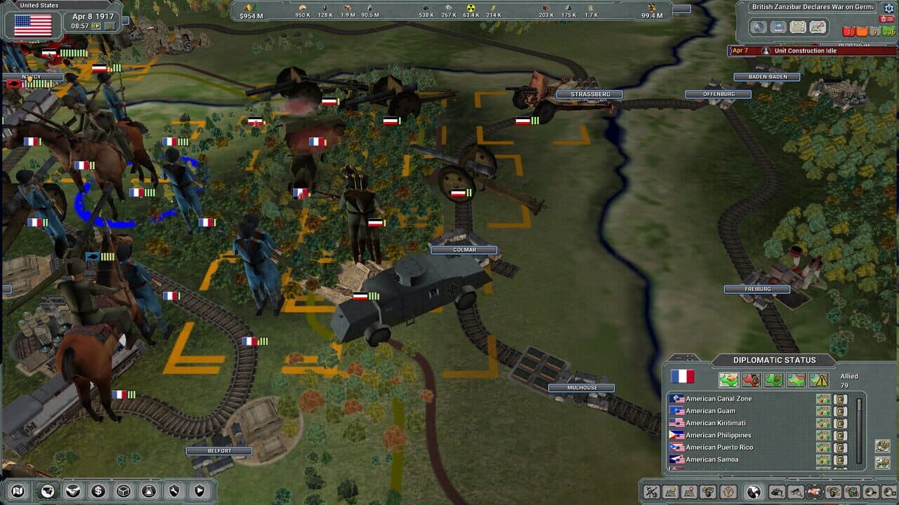 Supreme Ruler The Great War Remastered screenshot 1