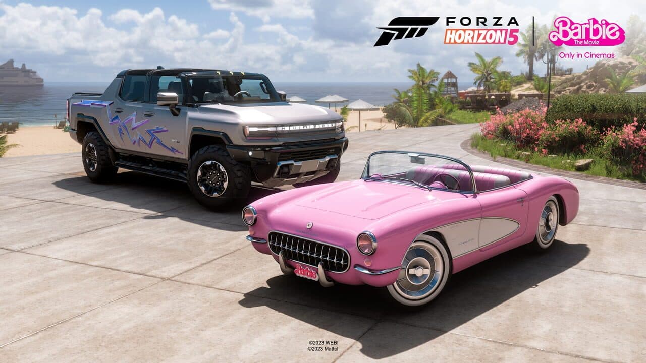 Forza Horizion 5: Barbie The Movie Car Pack screenshot 1