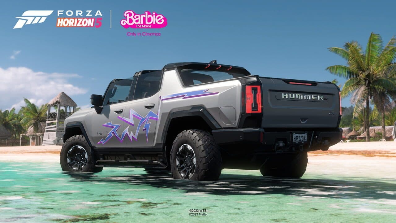 Forza Horizion 5: Barbie The Movie Car Pack thumbnail 3