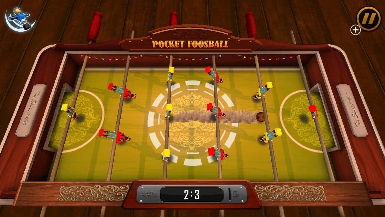 Pocket Foosball screenshot 1