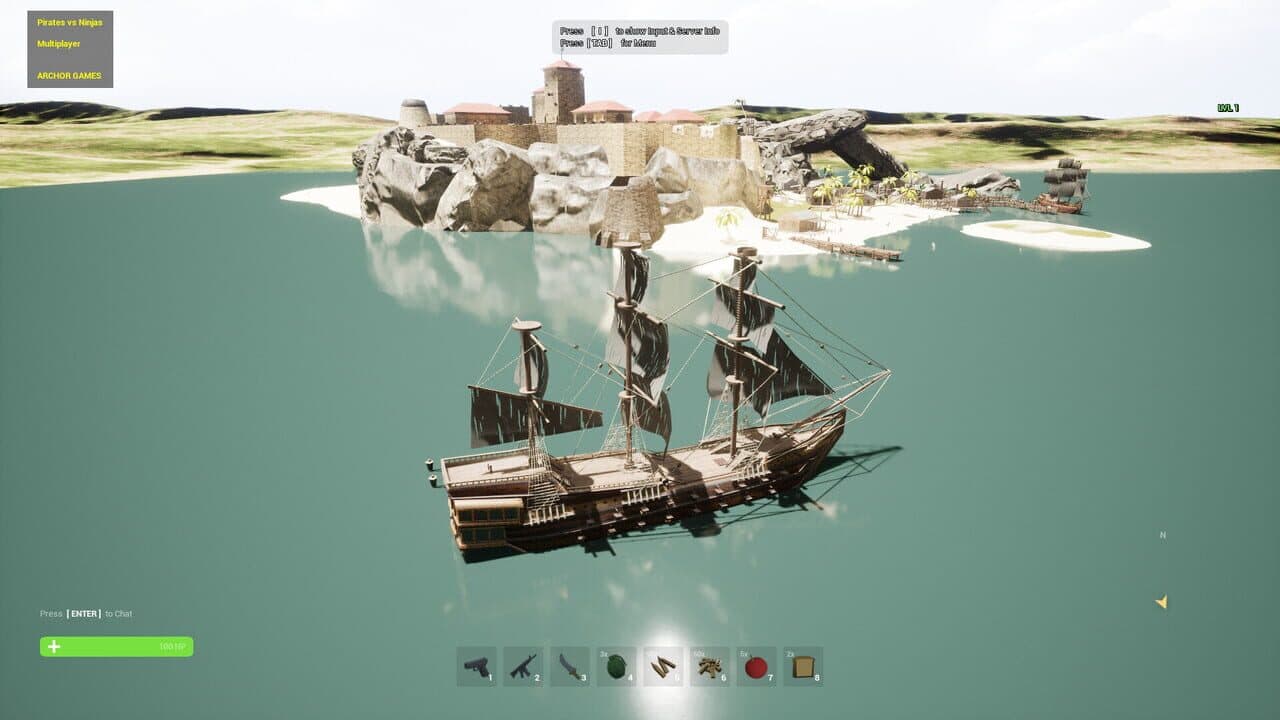 Pirates vs. Ninjas screenshot 1