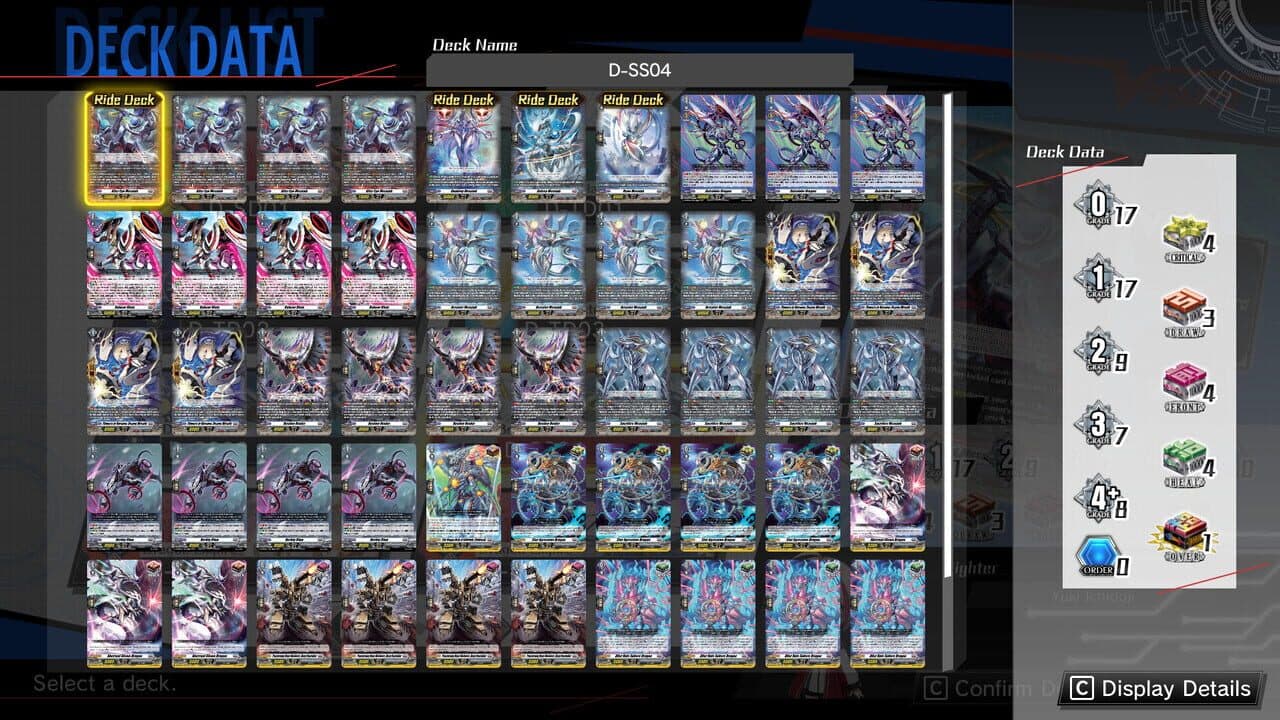 Cardfight!! Vanguard: Dear Days - Additional Card Set Vol.8 D-SS04: Stride Deckset Messiah screenshot 1