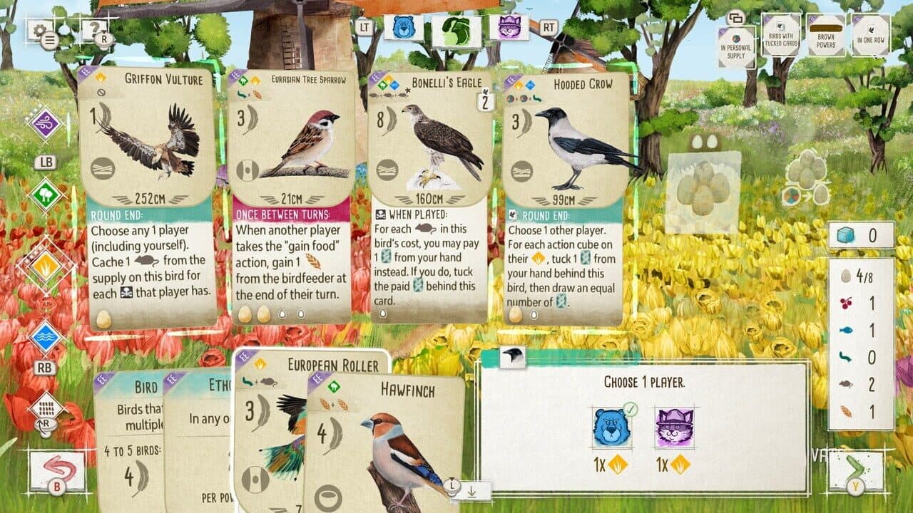Wingspan + European Expansion + Oceania Expansion + Seasonal Decorative Pack thumbnail 4