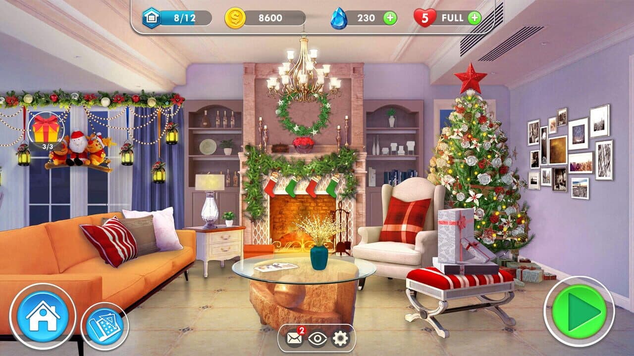 Home Designer Makeover Blast - Ryan's Christmas Living Room thumbnail 2