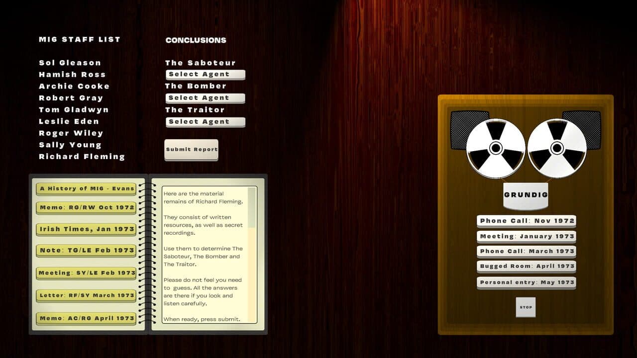 The Remains of Richard Fleming screenshot 1