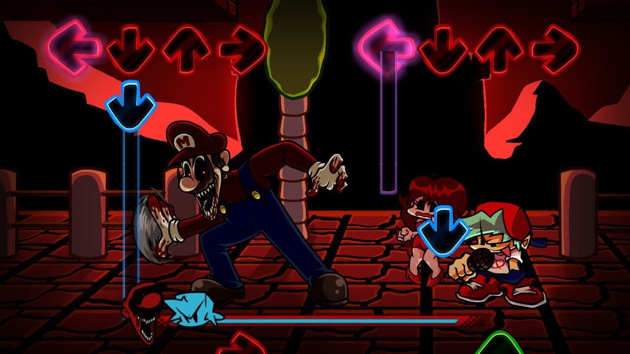Friday Night Funkin': Mario's Madness v2 screenshot 1