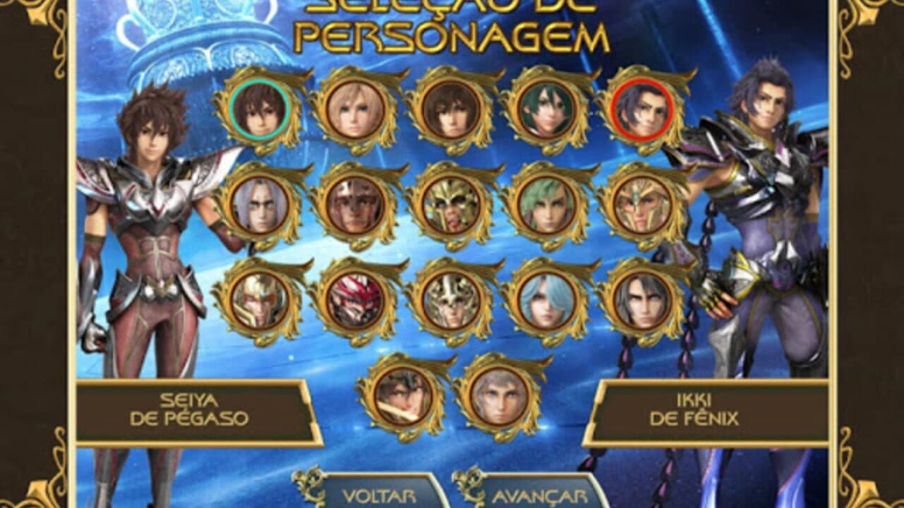 Os Cavaleiros do Zodíaco: A Lenda do Santuário - Cosmo Cards screenshot 1