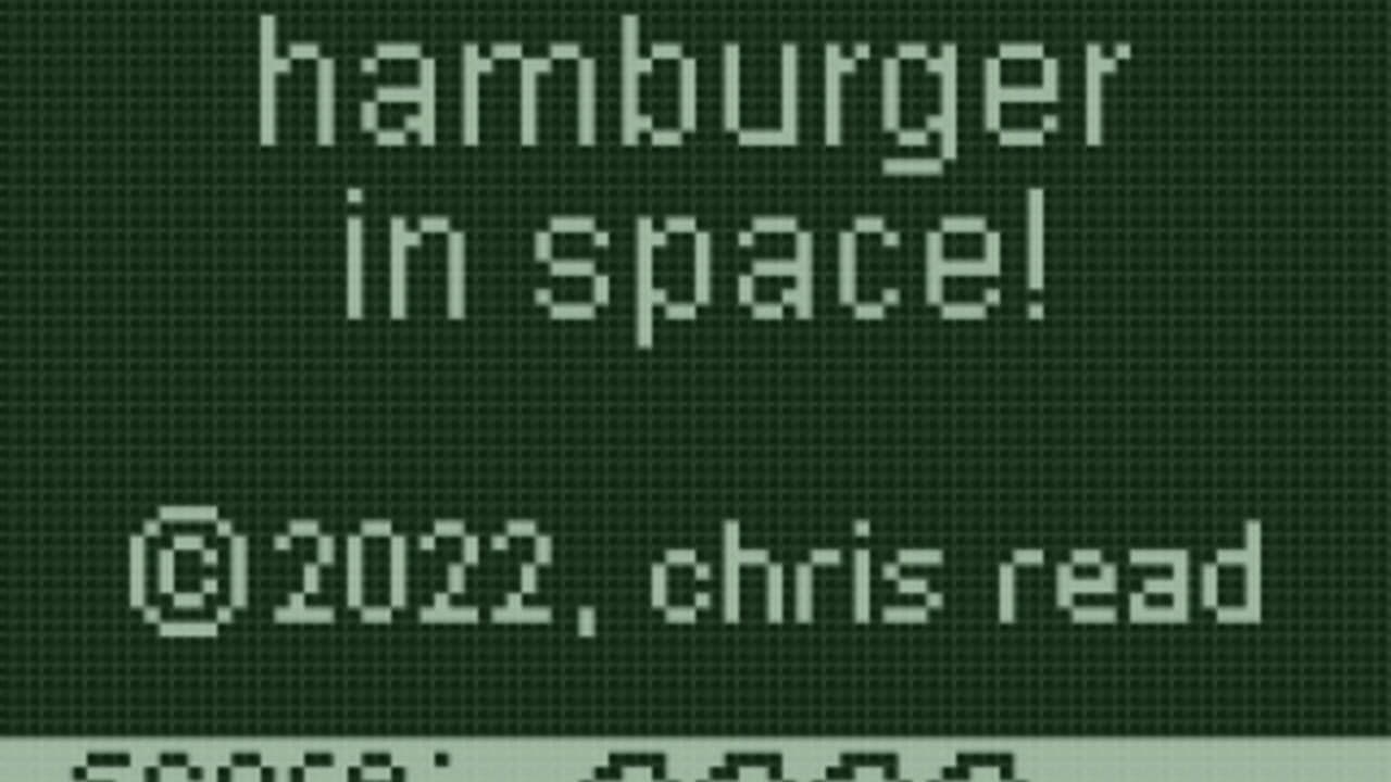 Hamburger in Space! screenshot 1