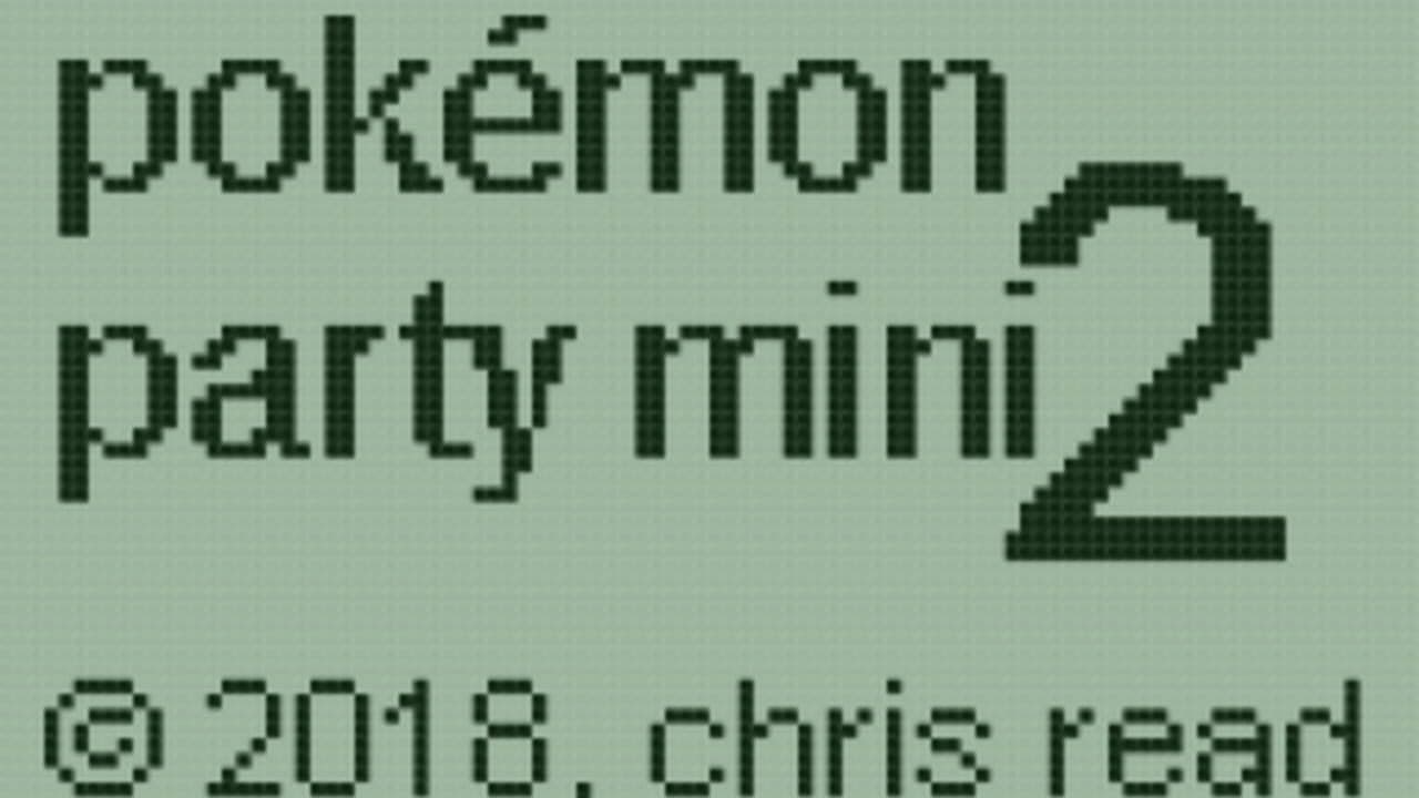 Pokémon Party Mini 2 screenshot 1