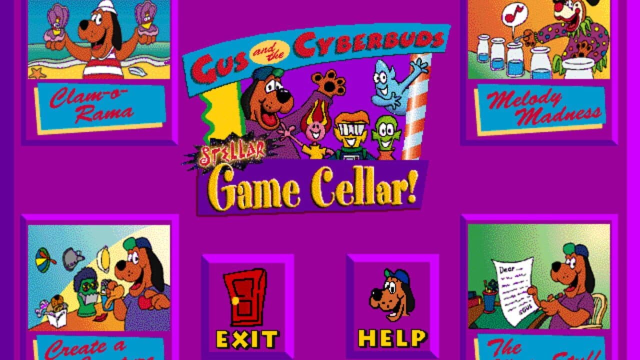 Gus and the Cyberbuds: Stellar Game Center! screenshot 1