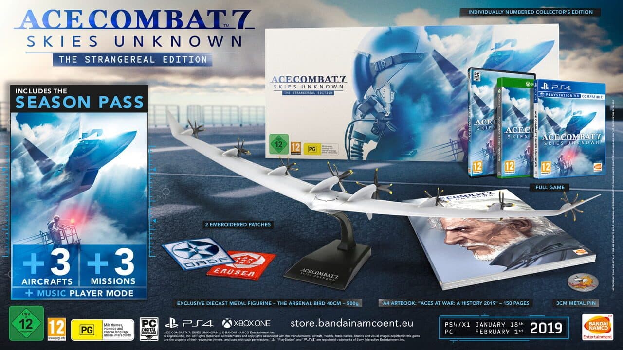 Ace Combat 7: Skies Unknown - Strangereal Edition screenshot 1