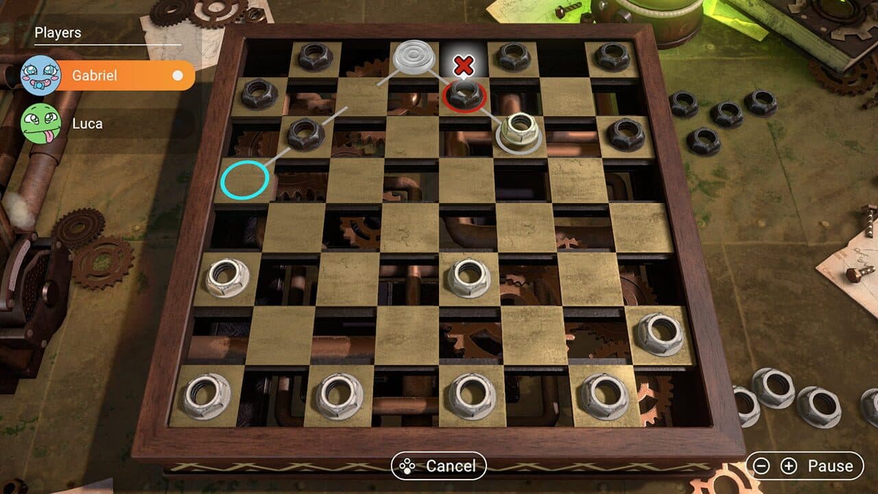 3in1 Game Collection: Backgammon + Checkers + Mills thumbnail 4