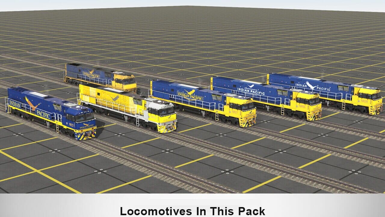 Trainz Plus: NR Class Locomotive - JBR Indian Pacific Pack thumbnail 4