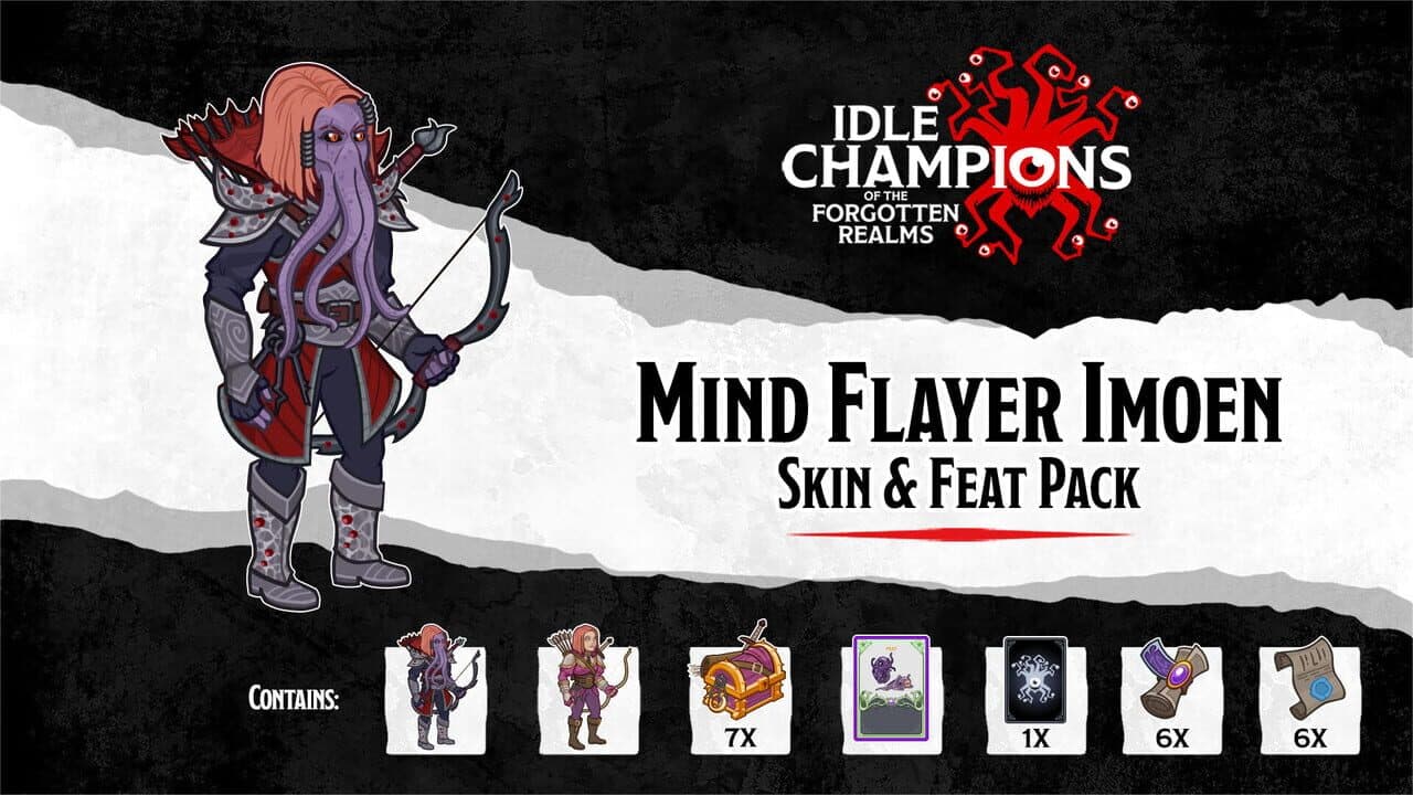 Idle Champions: Mind Flayer Imoen Skin & Feat Pack screenshot 1