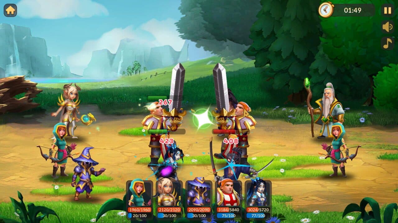 Heroes of the Citadel screenshot 1