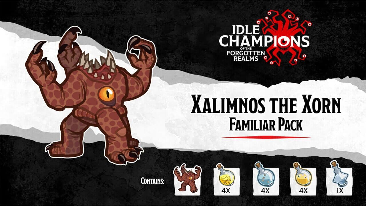 Idle Champions: Xalimnos the Xorn Familiar Pack screenshot 1