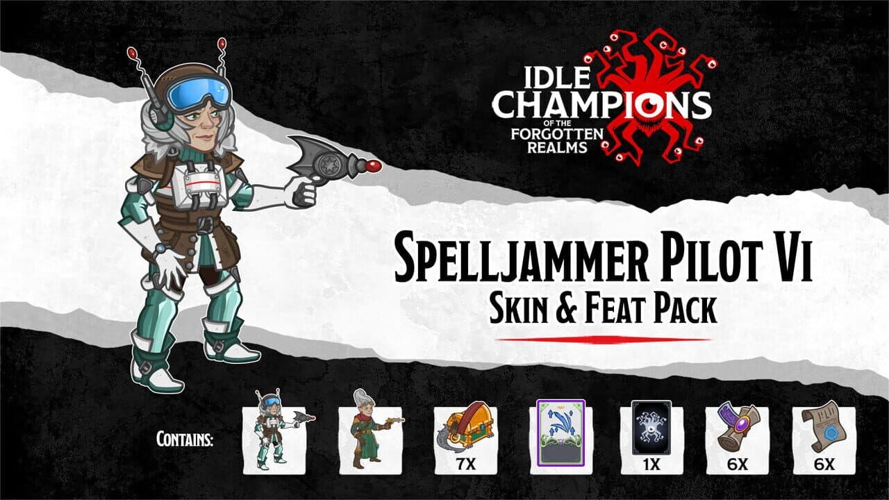 Idle Champions: Spelljammer Pilot Vi Skin & Feat Pack screenshot 1