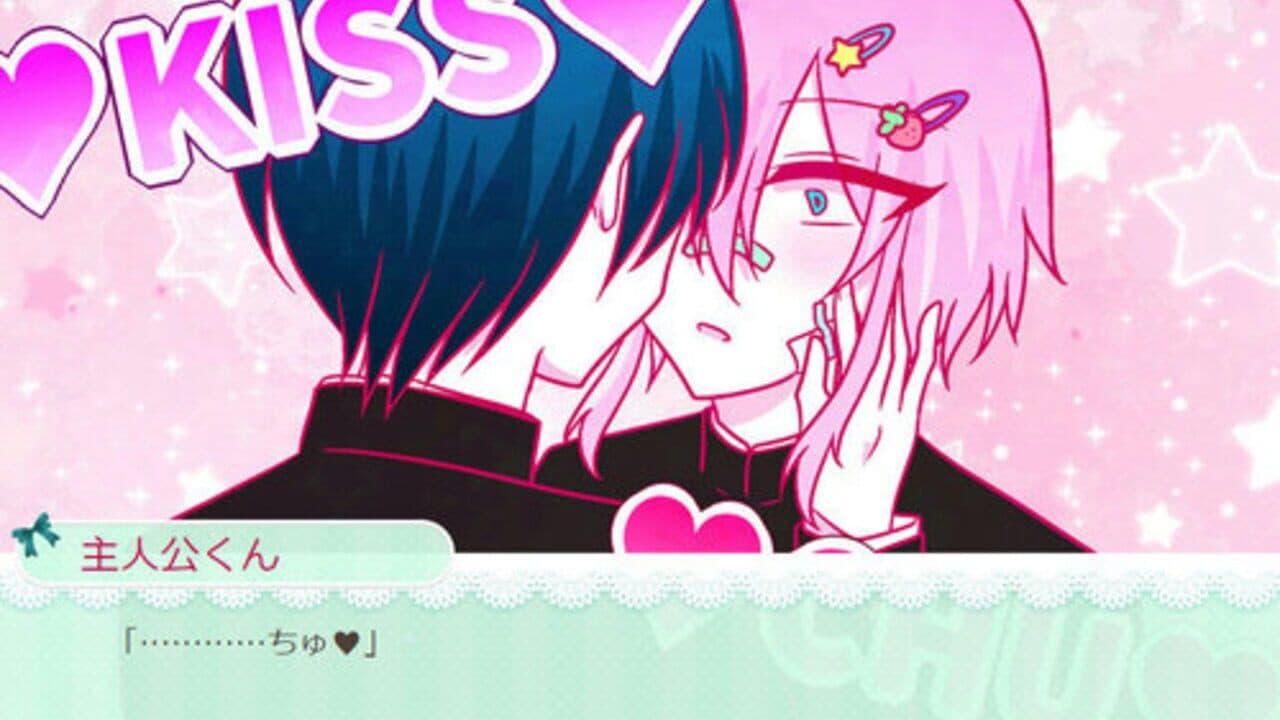 Jirai-kei Menhera Danshi to Icha Love Pien Ichigo Tabetaai thumbnail 3