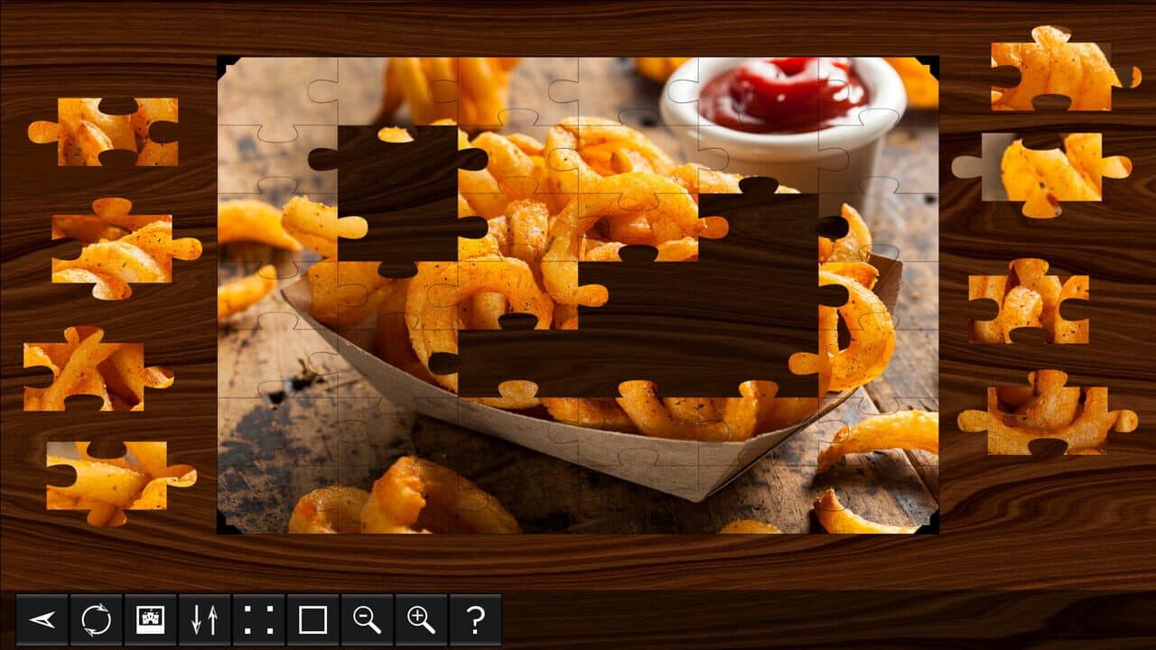 Jigsaw Puzzle World: Fast Food screenshot 1