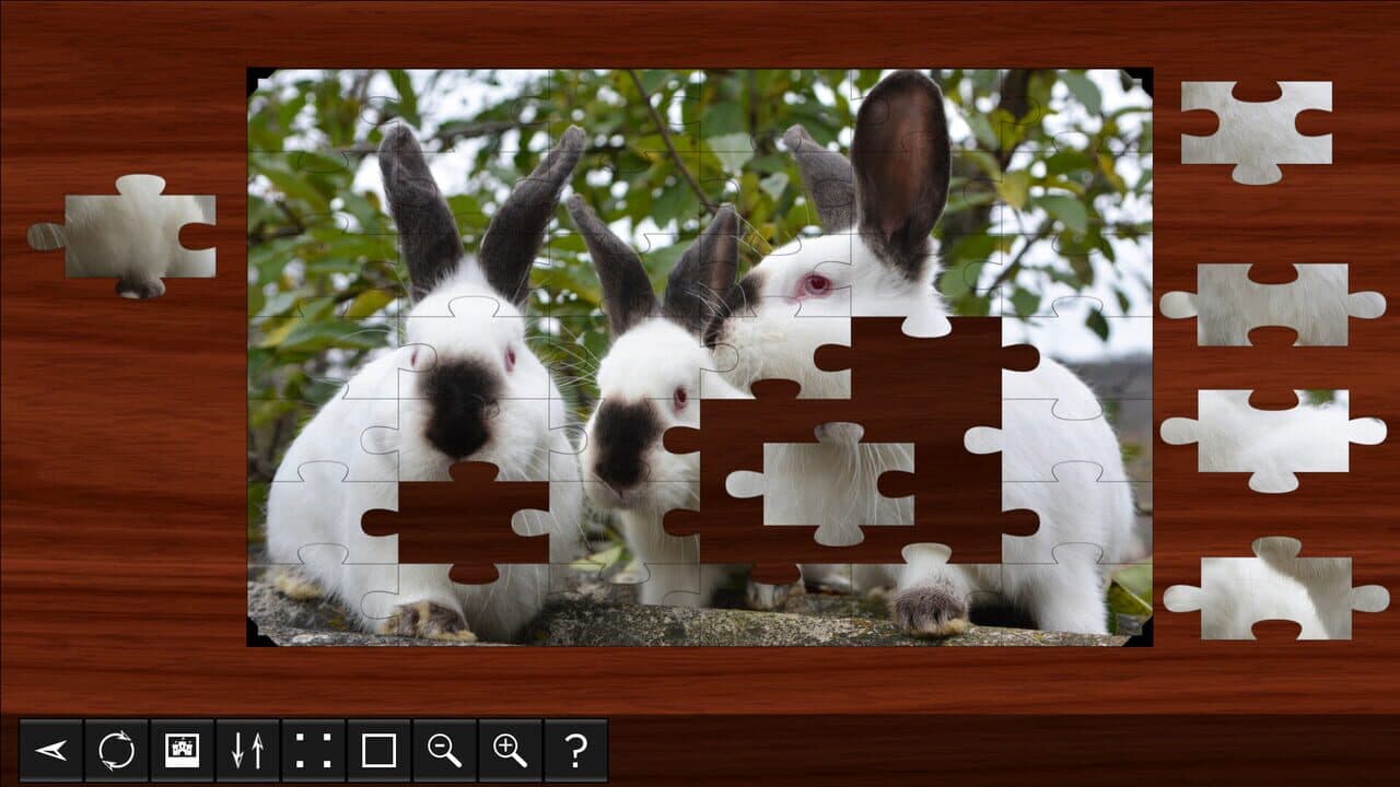 Jigsaw Puzzle World: Rabbits thumbnail 3