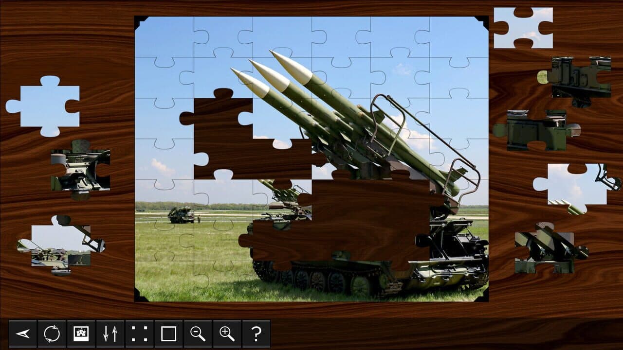 Jigsaw Puzzle World: Military Vehicles screenshot 1