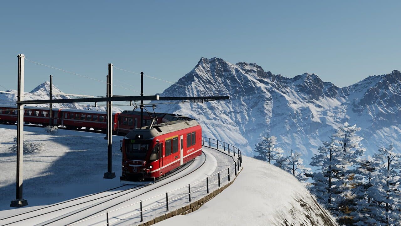 Train Sim World 4: Berninalinie - Tirano: Ospizio Bernina Route thumbnail 5