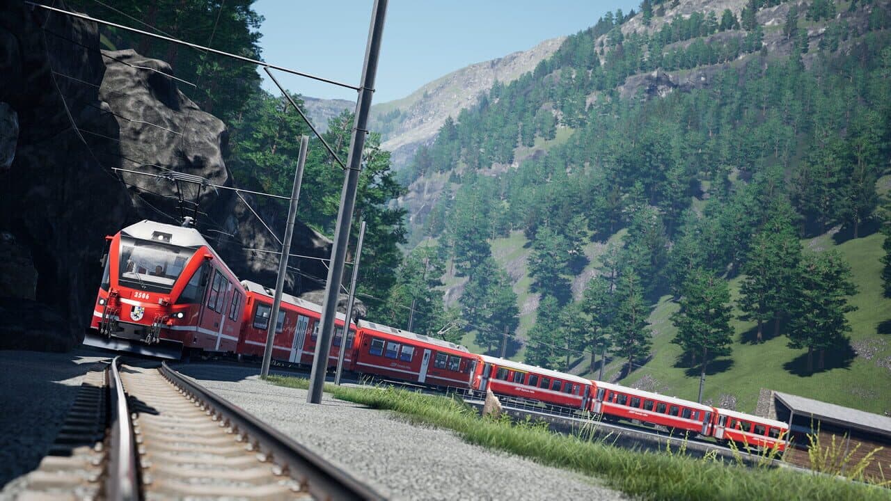 Train Sim World 4: Berninalinie - Tirano: Ospizio Bernina Route thumbnail 9