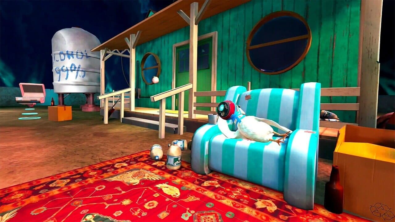 Breathedge: Cosmic Cluck screenshot 1