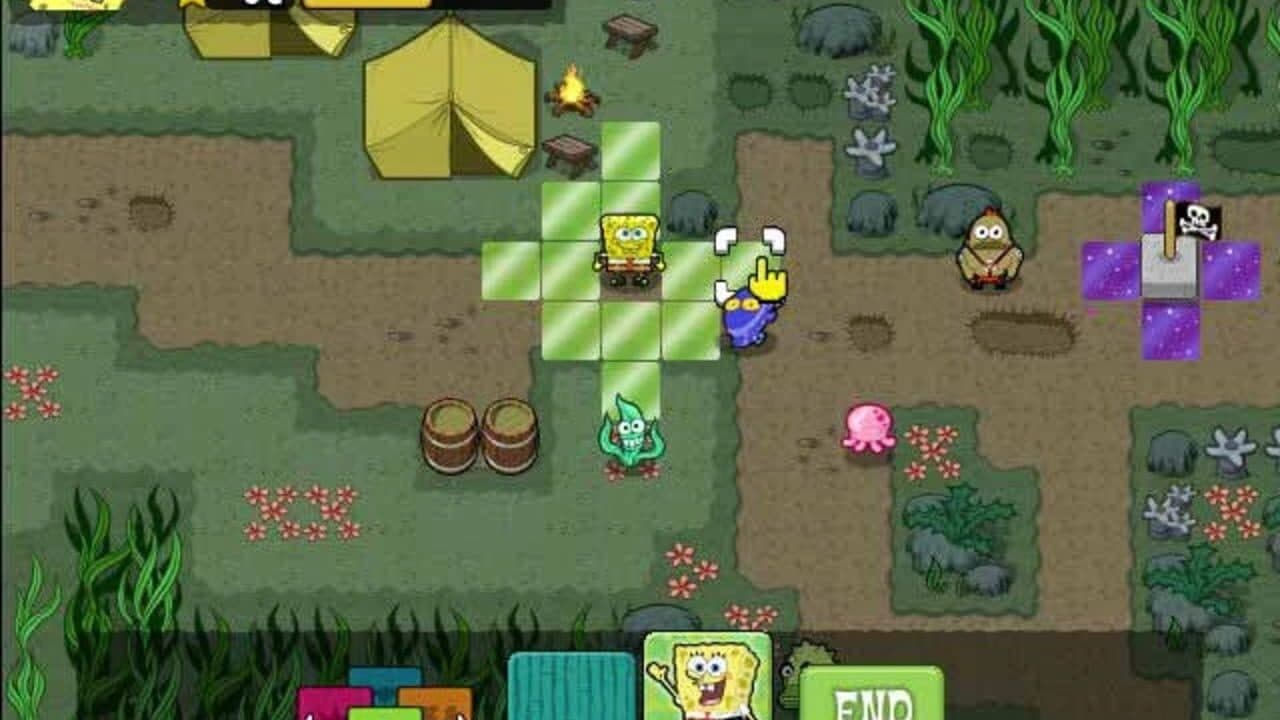 SpongeBob's Atlantis SquarePantis SquareOff screenshot 1