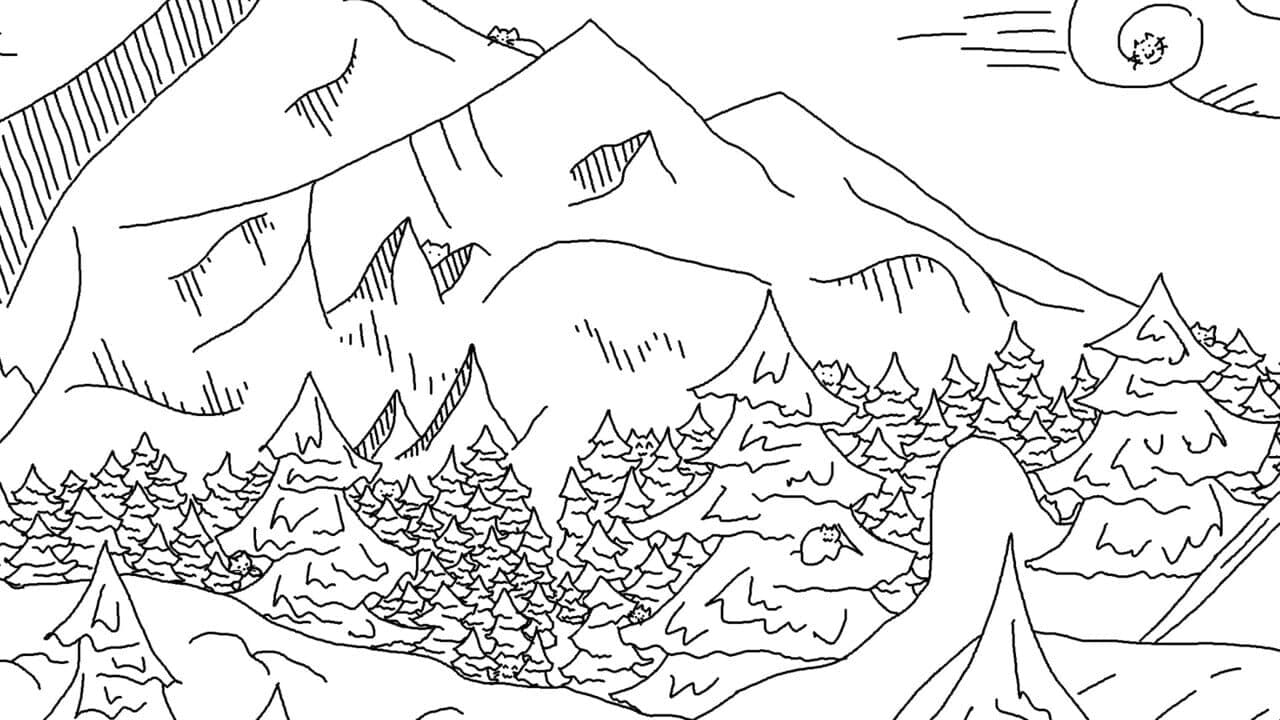 Looking For Cats In a Badly Drawn Forest thumbnail 7