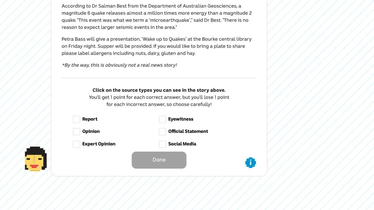 Source Checker screenshot 1