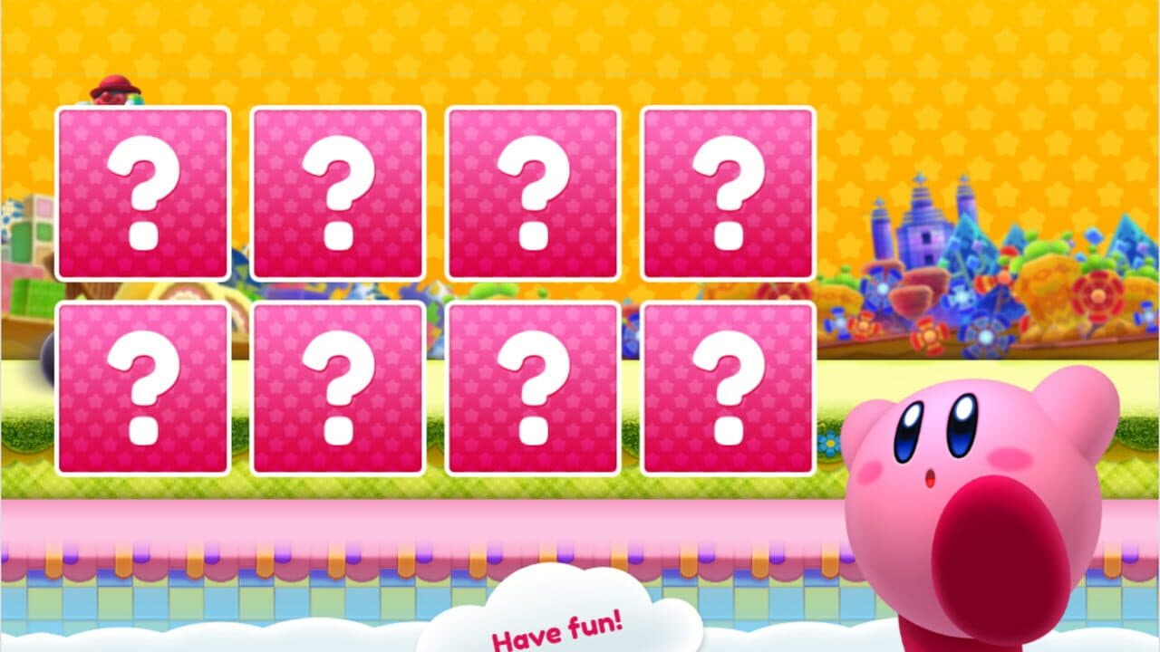 Kirby Triple Deluxe Match-Up screenshot 1