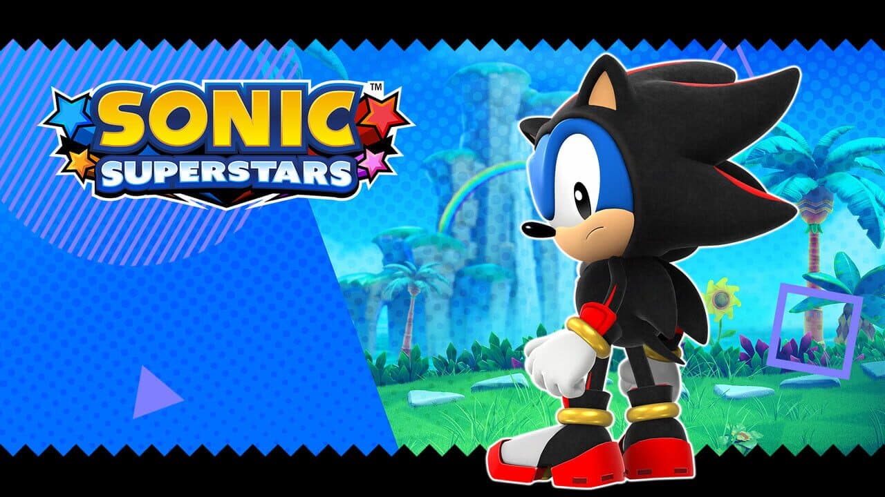 Sonic Superstars: Shadow Costume for Sonic screenshot 1