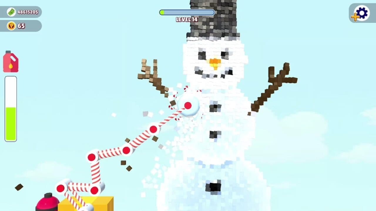 Bucket Crusher: Holiday Spirit screenshot 1