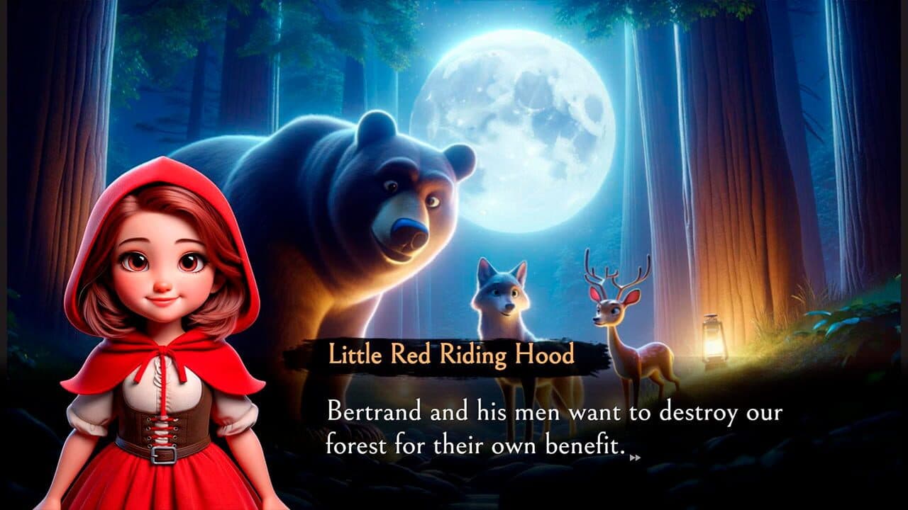 Little Red Riding Hood: Wonder Animals thumbnail 5